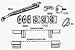 Johnson Prod. 1601218P 100% Full Access Folding Door Hardware Set