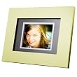 5x7_5.6_128_brush gold Digital Picture Frame