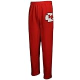 NFL Reebok Kansas City Chiefs Youth Red Touchdown Fleece Pants (X-Large)