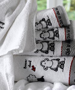 Sheepworld Badetuch - Ohne Dich ist alles doof