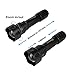 Zoomable Flashlight, NockNock [T-20] Ultra Bright 1200 Lumens Upgrade U2 LED Bulb Zoomable Waterproof Flashlight Torch with Battery Charger