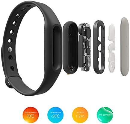 Highsurround Xiaomi Mi Band Smart Wrist Fitness Tracker Sports Waterproof Bracelet+1pc Strap