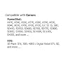 Universal 2.5" LCD Screen Protector for Canon Powershot G7, A560, A570 IS, AS850 IS, SD1000, SD1100 IS, S5 IS, A650 IS, A720 IS, SD950 IS, SX100 IS, A470, A580, A590 IS, SD770 IS, SD890 IS, A1000IS, SD890 IS, SD990 IS, SX10 IS, D10, SD780, SD1200, SD850, A1100, A480, E1, and EOS Rebel XS, Rebel Xti, 1000D, 2762B003, 2763B003, SX20 IS and many more...