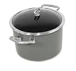 Chantal Copper Fusion 6 Quart Casserole with lid, Platinum