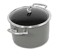 Chantal Copper Fusion 6 Quart Casserole with lid, Platinum