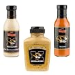 University of Missouri - Wing Sauce, Blue Cheese Dip & Mustard Deli Pack (Set of 3)