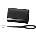 Sony LCS CSVA - Soft case for digital photo camera - genuine leather - black