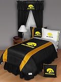 NCAA Iowa Hawkeyes - 5pc BEDDING SET - Full/Double Size