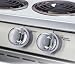 Clear View Stove Knob Covers - 5Pk