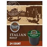 Tully's Coffee Italian Roast, 24-count K-cups for Keurig Brewers