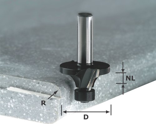 Festool 492692 Edge-round Bit with Ball Bearing HW 41.4mm
