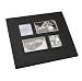 Kitchen & Housewares : Umbra Mema Faux Leather Scrapbook- 10, 12x12" white paper removable pages- Black