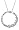 10k White Gold Journey Circle Pendant (1/2 cttw, H-I Color, I3 Clarity)