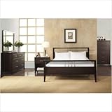 Modus Nevis Series Nevis Espresso 5-Piece Platform Bedroom Set