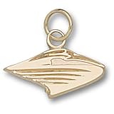 Univ Of Miami New Hurricane Logo Pendant (10kt)