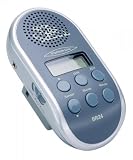 Point Fahrradradio BR 24 mit PLL-Tuner und MP3-Anschlu&szlig;, silber