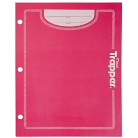 Trapper Folder, 2-pocket, Paper, Pink (72195)