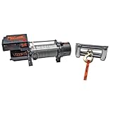 Mile Marker 12/24 Volt DC Electric Winch - 8000-Lb. Capacity