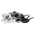 Tramontina 20-pc. Nonstick Cookware Set Gray