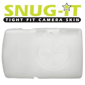 Delkin Snug-It - Case for digital photo camera - silicone - white by Delkin