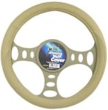 Custom Accessories #38407 Tan Perf SteerWHL Cover