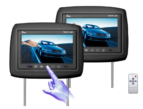Tview T921PL-BK 9-Inch Monitor Built in Car Headrest (Black) On Sale