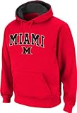 Miami University Redhawks Arched Tackle Twill Hooded Sweatshirt