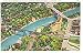 Rocky River Bridge Lakewood Ohio Postcard