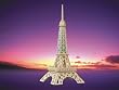 Eiffel Tower 3D Jigsaw Woodcraft Kit - Wooden Puzzle