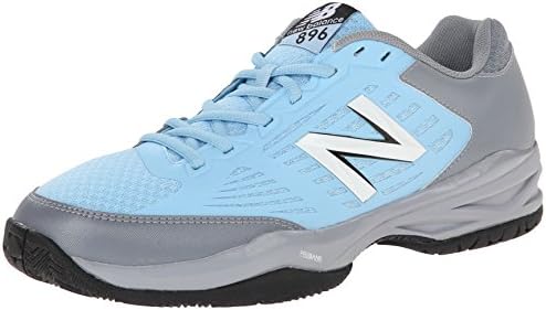 New Balance Men's MC896 Lightweight Tennis Shoe, Light Grey/Light Blue, 11 D US
