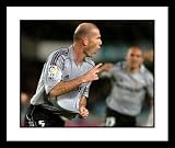 Zinedine Zidane Real Madrid Framed 8x10 Photograph Goal Celebration