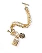 bebe Heart Padlock Bracelet main image