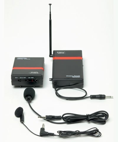 KJB Security SWM-2 - Wireless Microphone Set