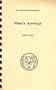 Plato's Apology (Greek Commentaries Series)