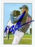 Dwight Gooden Autographed/Hand Signed baseball card (New York Mets) 1990 Topps Bowman Sweepstakes Ca