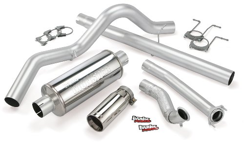 Banks Power 46298 Monster Exhaust System; 4 in. 