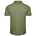 Green with Sleeve Label Double Mercerized Breathable Golf Polo Shirt