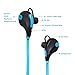 Sundix(TM) Bluetooth 4.1 Headphones with Microphone Sweatproof In-ear Sports Wireless Headset Earbuds for Android Phone, iPhone 6/6s/6s plus, etc, iPad, iPod, Audio Players, Tablets and More.