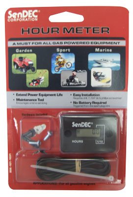 Sendec Tachometers Hour Meter/Tenths #806-101