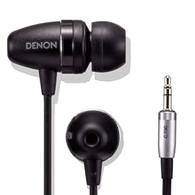 Denon AH-C700K Reference Audio In-Ear Headphones (Black)