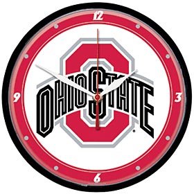 NCAA Ohio State Buckeyes Round Clock