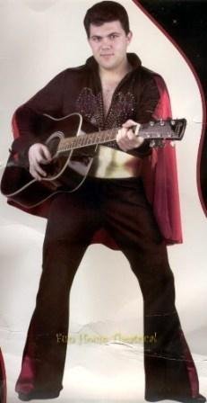 Men X-Large (Jacket Equivalent 46-48) - Rhinestone Rock Star - (Different than picture, see desc)  