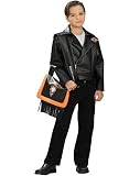 Harley Davidson Black Jacket Kids Costume