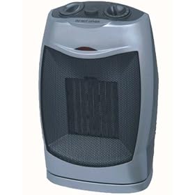 1500W CERAMIC FAN HEATER HOME/INDOOR/OFFICE 2 HEATING LEVELS