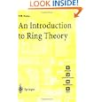 An Introduction to Ring Theory (Springer Undergraduate Mathematics Series) by Paul M. Cohn