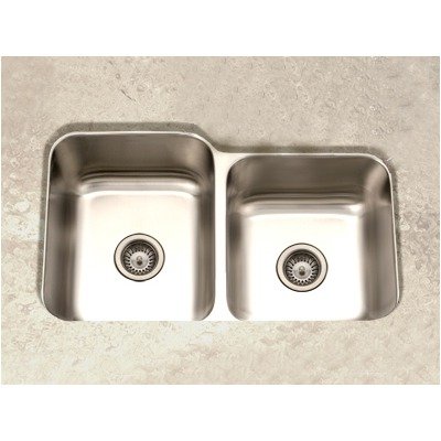 Elite Undermount Double Bowl on Right