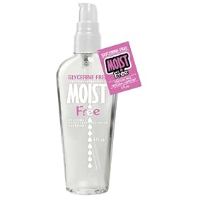 Moist Moist Glycerine Free Lubricant, 4-Ounce
