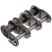 Morse 50-3 O/L Standard Roller Chain Link, ANSI 50-3, 3 Strands, Steel, 5/8" Pitch, 0.4" Roller Diamter, 3/8" Roller Width, 17000lbs Average Tensile Strength