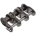 Morse 50-3 O/L Standard Roller Chain Link, ANSI 50-3, 3 Strands, Steel, 5/8" Pitch, 0.4" Roller Diamter, 3/8" Roller Width, 17000lbs Average Tensile Strength