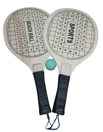 Beach Paddle Ball Set, Paddle Tennis, Beach Racquet, Beach Paddles